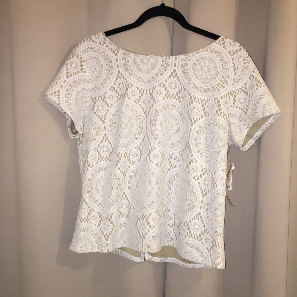 WHITE MESH SHIRT ⚪️